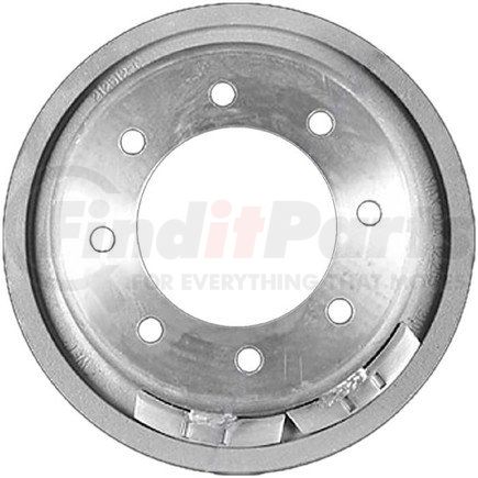 PDR0729 by BENDIX - Brake Drum - Rear, 12.125", Cast Iron, Natural, 8 Lug Holes, 6.5" Bolt Circle