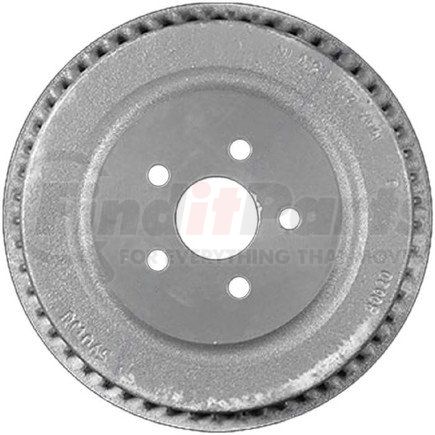 PDR0681 by BENDIX - Brake Drum - Rear, 9.845", Cast Iron, Natural, 5 Lug Holes, 4.5" Bolt Circle