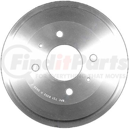 PDR0745 by BENDIX - Brake Drum - Cast Iron, 7.087 Inch Diameter, 4 Lug Holes