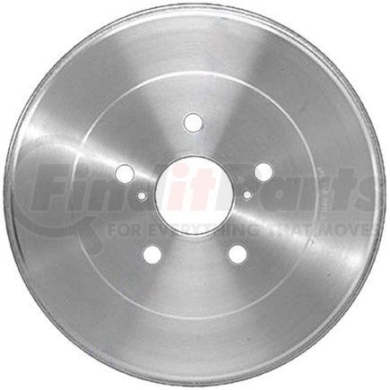 PDR0790 by BENDIX - Brake Drum - Rear, 10", Cast Iron, Natural, 5 Lug Holes, 4.5" Bolt Circle