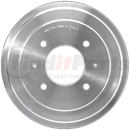 PDR0791 by BENDIX - Brake Drum - Cast Iron, 8 Inch Diameter, 4 Lug Holes