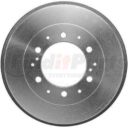 PDR0819 by BENDIX - Brake Drum - Rear, 10", Cast Iron, Natural, 6 Lug Holes, 5.5" Bolt Circle