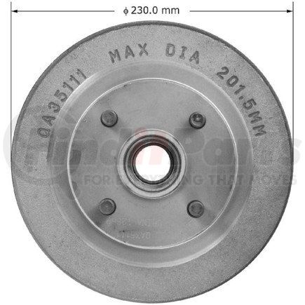 PDR0824 by BENDIX - Brake Drum