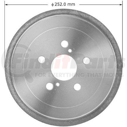 PDR0832 by BENDIX - Brake Drum