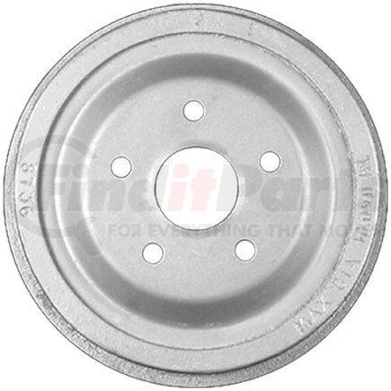 PDR0136 by BENDIX - Brake Drum - Rear, 10", Cast Iron, Natural, 5 Lug Holes, 4.5" Bolt Circle