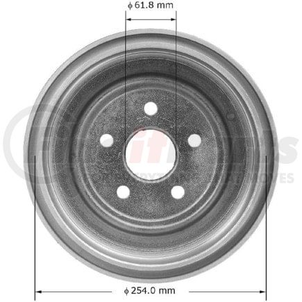 Bendix PDR0144 Brake Drum Drum
