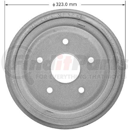 PDR0193 by BENDIX - Drum