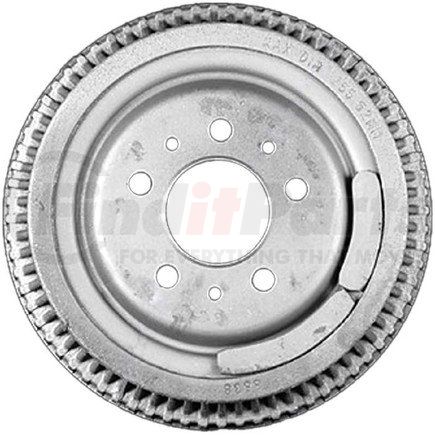 PDR0303 by BENDIX - Brake Drum - 10", Cast Iron, Natural, 5 Lug Holes, 4.5" Bolt Circle