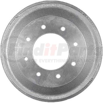 PDR0397 by BENDIX - Brake Drum - Rear, 12", Cast Iron, Natural, 8 Lug Holes, 6.5" Bolt Circle