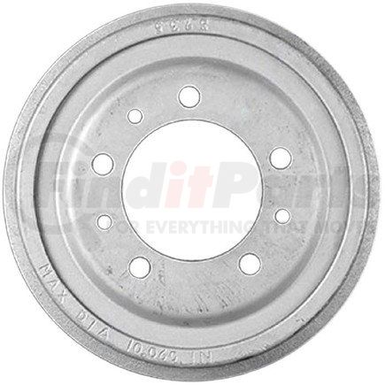 PDR0398 by BENDIX - Brake Drum - Rear, 10", Cast Iron, Natural, 5 Lug Holes, 5.5" Bolt Circle