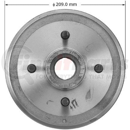 PDR0401 by BENDIX - Drum