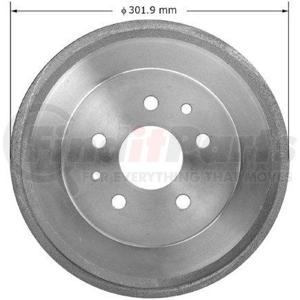 PDR0335 by BENDIX - Brake Drum - Fits Toyota Hi-Lux 1972-74 and Pickup 1972-78,81-83, Front/Rear