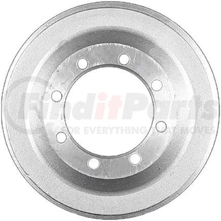 PDR0344 by BENDIX - Brake Drum - Rear, 12", Cast Iron, Natural, 8 Lug Holes, 6.5" Bolt Circle