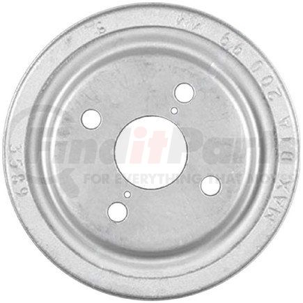 PDR0437 by BENDIX - Brake Drum - Cast Iron, 7.86 Inch Diameter, 4 Lug Holes