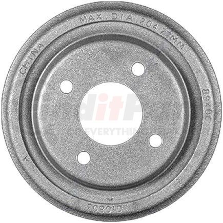 PDR0453 by BENDIX - Brake Drum - Cast Iron, 8 Inch Diameter, 4 Lug Holes