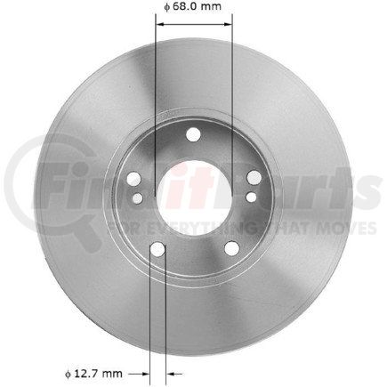 PRT1441 by BENDIX - Brake Rotor