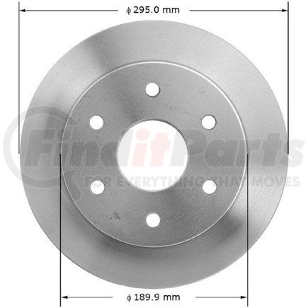 PRT1453FC by BENDIX - Brake Rotor