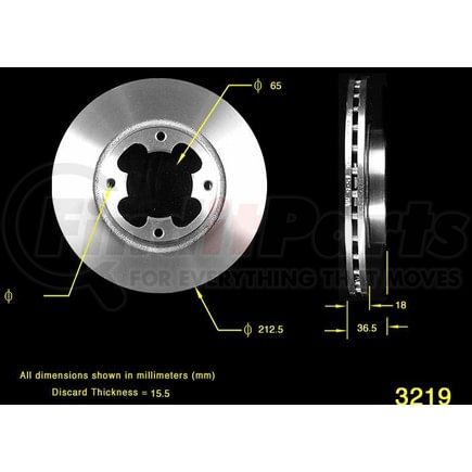 PRT1549 by BENDIX - Brake Rotor