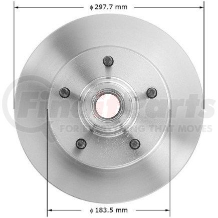 PRT1067 by BENDIX - Brake Rotor