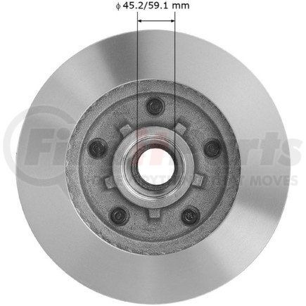 PRT1233 by BENDIX - Brake Rotor