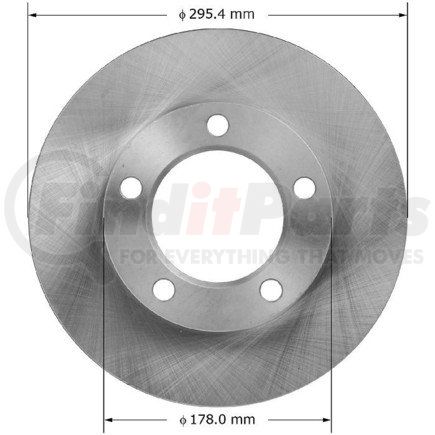 PRT1289 by BENDIX - Brake Rotor