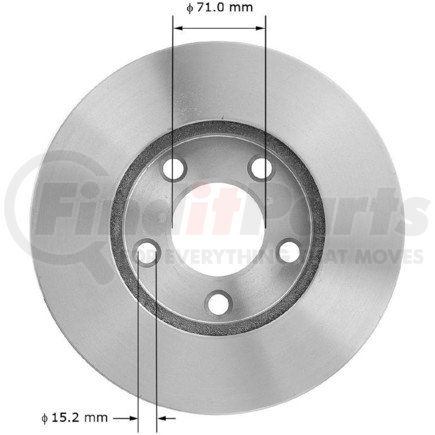 PRT1911 by BENDIX - Brake Rotor