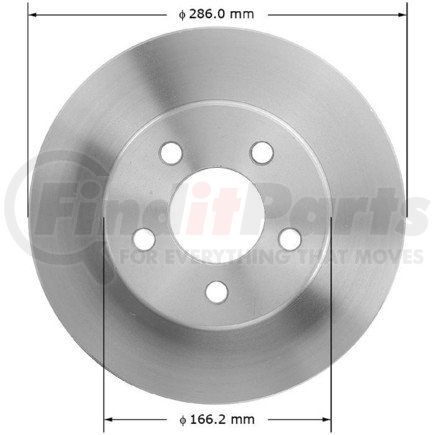 PRT5075 by BENDIX - Brake Rotor