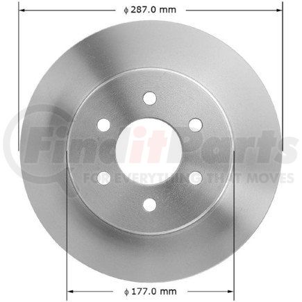 PRT5147 by BENDIX - Brake Rotor