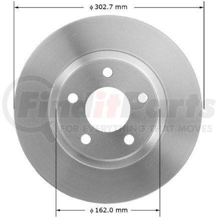 PRT5150 by BENDIX - Brake Rotor