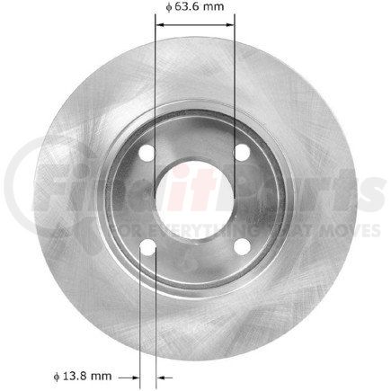 PRT5273 by BENDIX - Brake Rotor