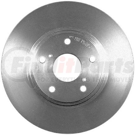 PRT5324 by BENDIX - Disc Brake Rotor - Hydraulic, Flat, 6 Bolt Holes, 6.50" Bolt Circle, 12.80" O.D.