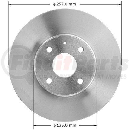 PRT1635 by BENDIX - Brake Rotor