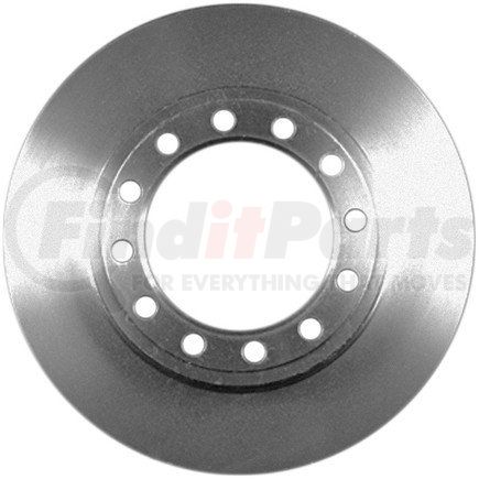 PRT1730 by BENDIX - Disc Brake Rotor - Hat, Iron, Natural, Vented, 12 Bolt Holes, 11.08" O.D.