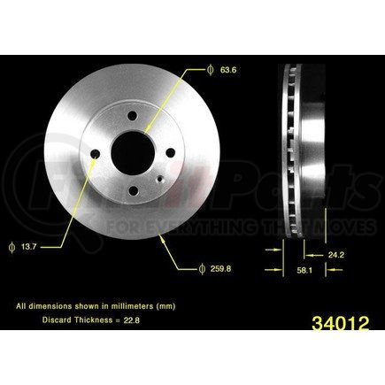 PRT1749 by BENDIX - Brake Rotor