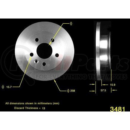 PRT1751 by BENDIX - Rotor