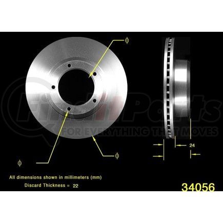 PRT1755 by BENDIX - Rotor