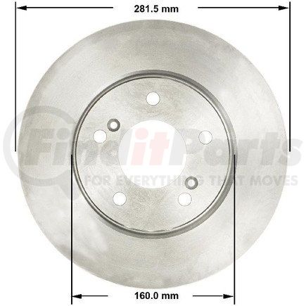 PRT1769 by BENDIX - Brake Rotor