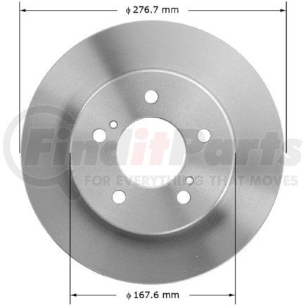 Bendix PRT1811 Disc Brake Rotor Brake Rotor