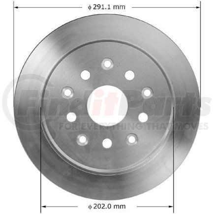 PRT1799 by BENDIX - Rotor