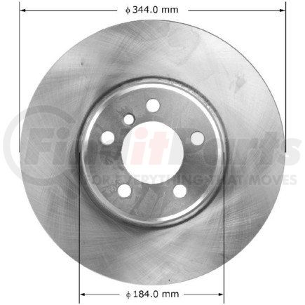 PRT5599 by BENDIX - Brake Rotor