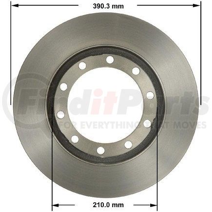 Bendix PRT5688 Disc Brake Rotor Rotor
