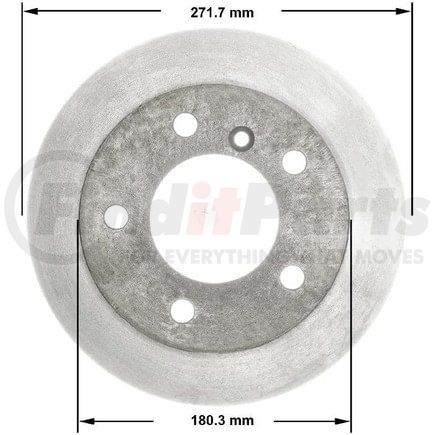 Bendix PRT5704 Disc Brake Rotor Rotor