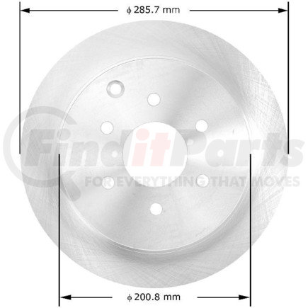 PRT5716 by BENDIX - Brake Rotor