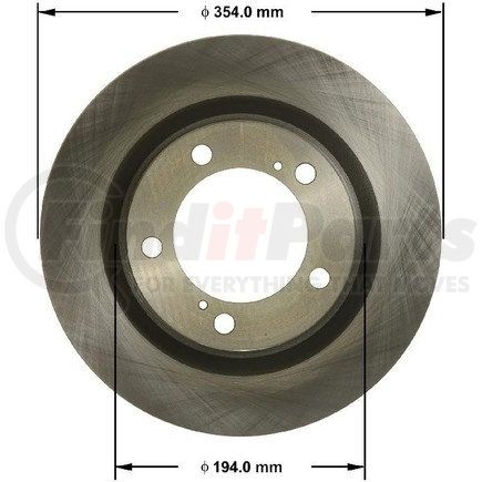 PRT5718 by BENDIX - Disc Brake Rotor