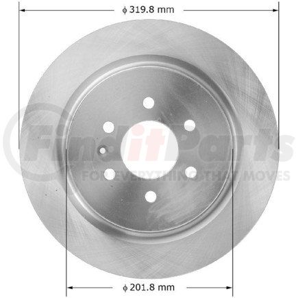 PRT5772 by BENDIX - Brake Rotor