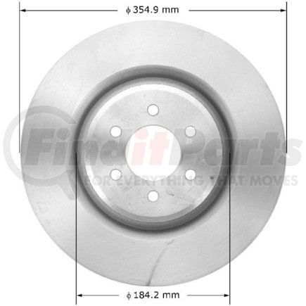PRT5786 by BENDIX - Rotor
