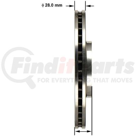 Bendix PRT5809 Disc Brake Rotor Rotor