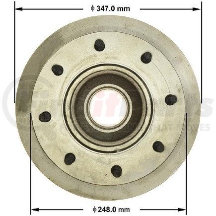PRT5813 by BENDIX - Brake Rotor