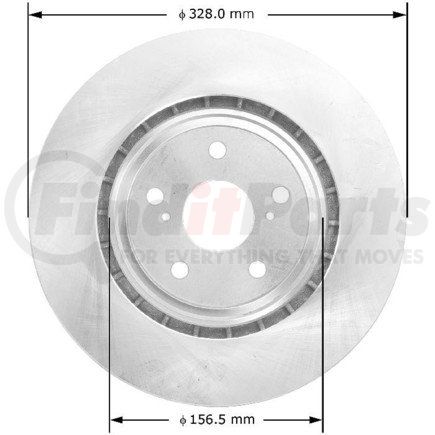 PRT5798 by BENDIX - Brake Rotor