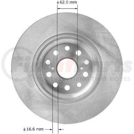 PRT5803 by BENDIX - Rotor